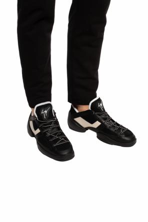 Logo-appliquéd sneakers, zdjęcie 2 Logo-appliquéd sneakers od Giuseppe Zanotti
